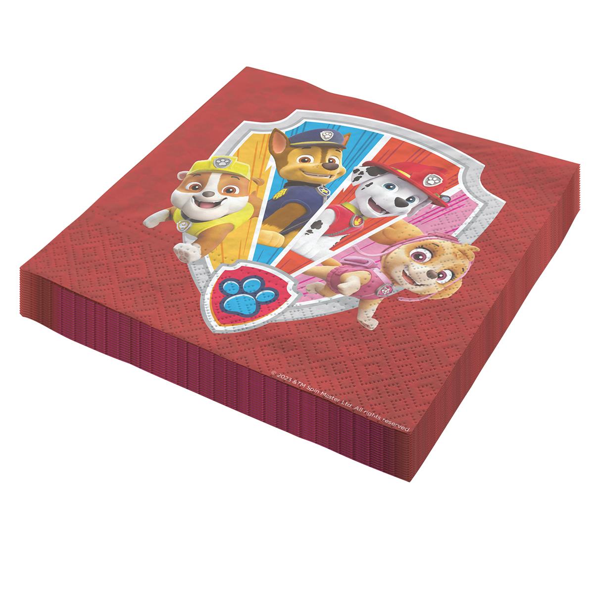 Paw Patrol Servietten 3-lagig 20 Stück