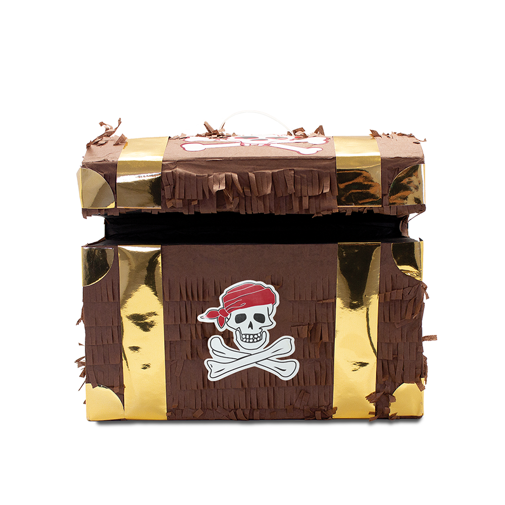 Pinata Schatztruhe für Piraten Partys 8