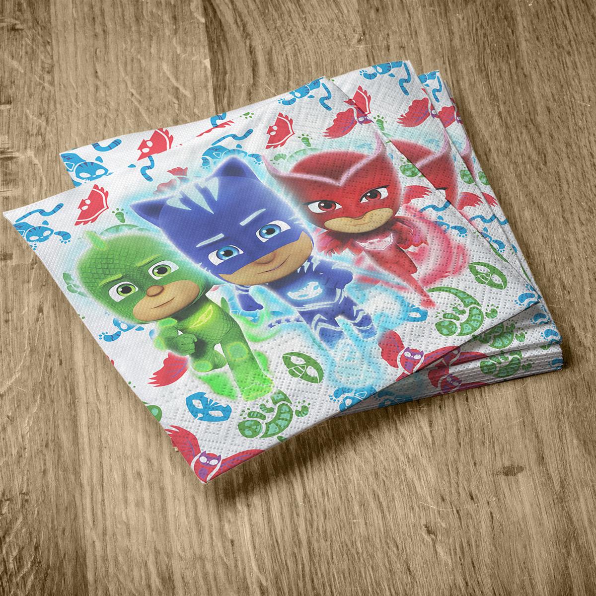 PJ MASKS Servietten 3-lagig 20 Stück 3