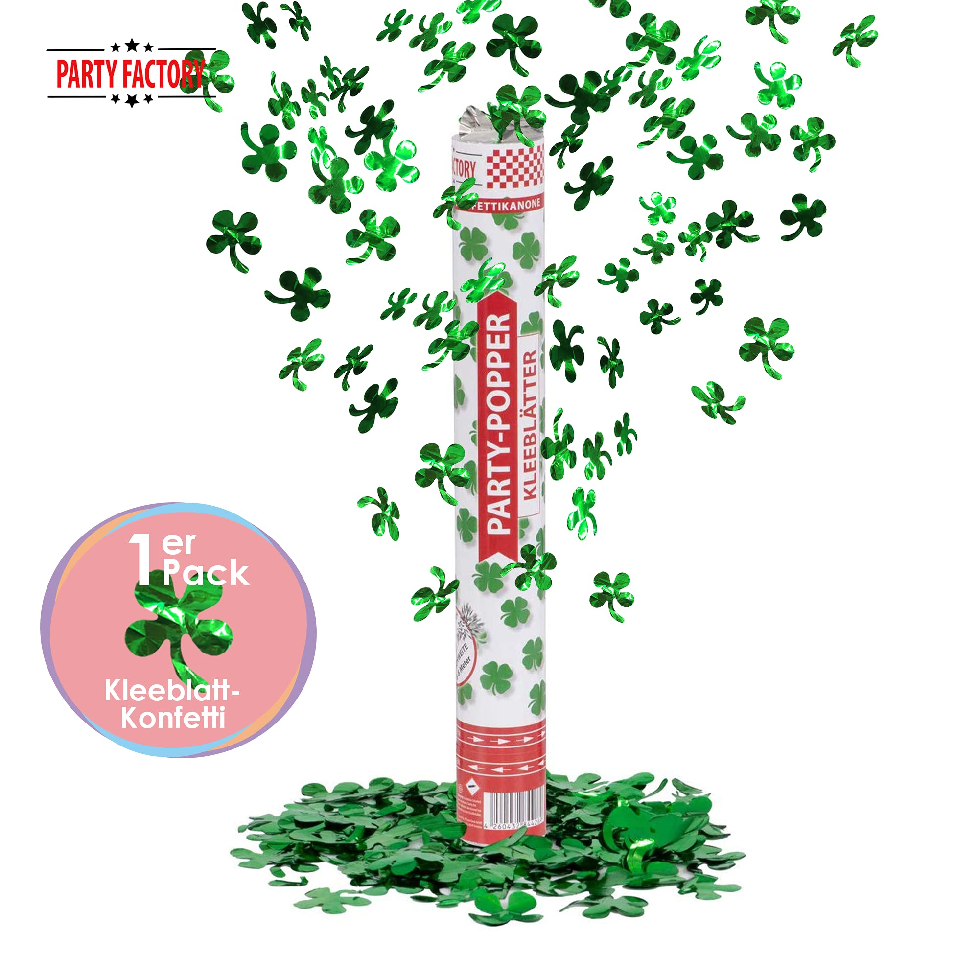 Party Popper 40cm Kleeblatt 4