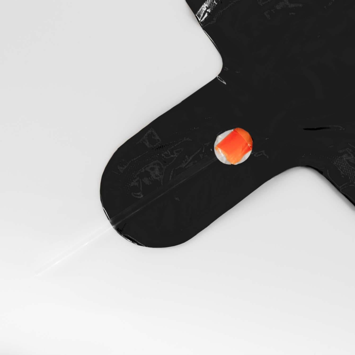 Folienballons Zahlenballon schwarz 100 cm Zahl 0 bis 9 glänzend 3