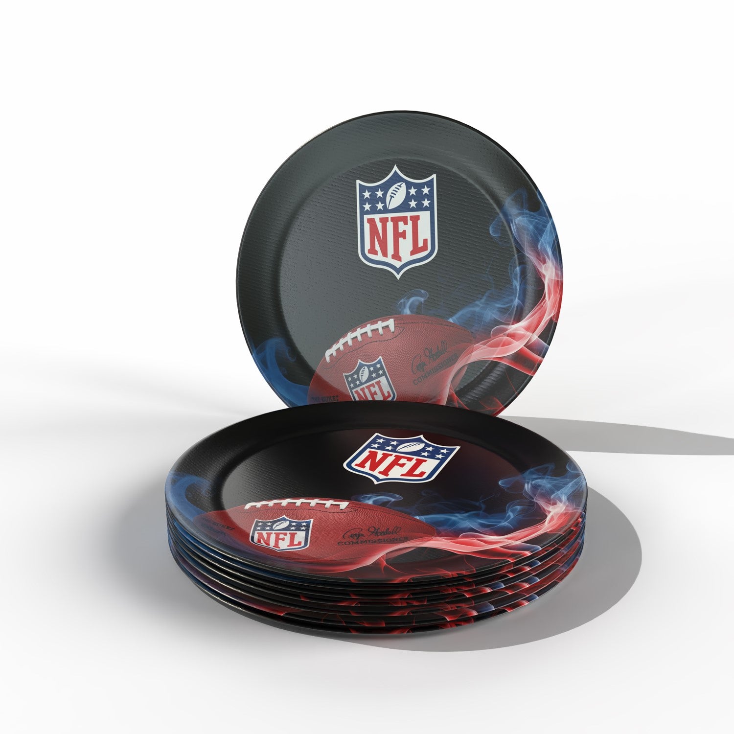 NFL Papp-Teller 23 cm 6 Stück Motiv 2