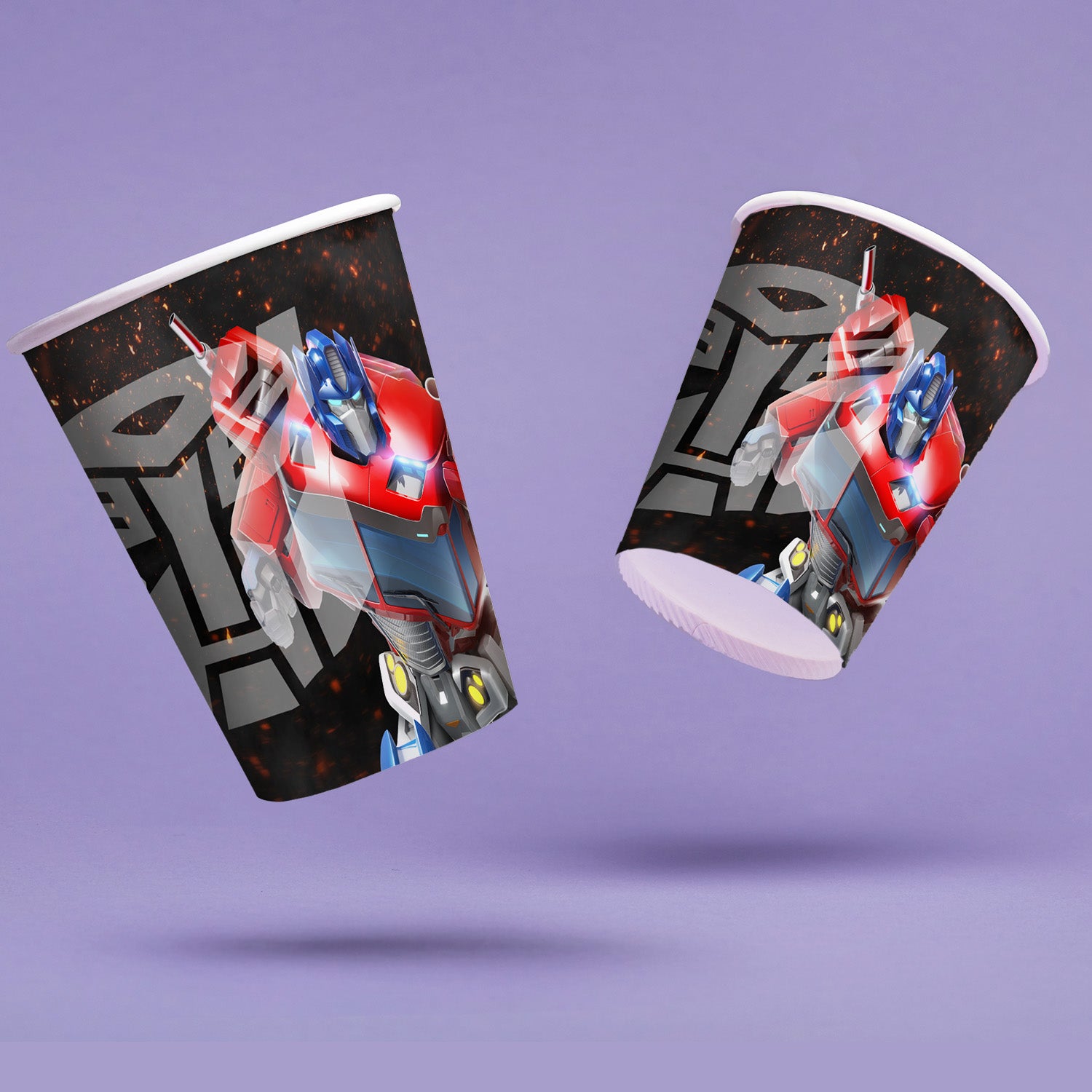 Transformers Becher 250 ml 8er-Pack 3