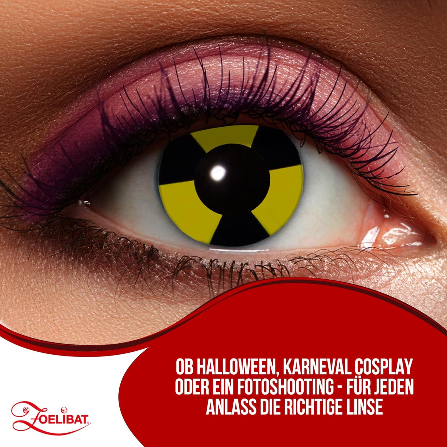 Zoelibat Eyecatcher Wochen-Kontaktlinsen Radiate 7