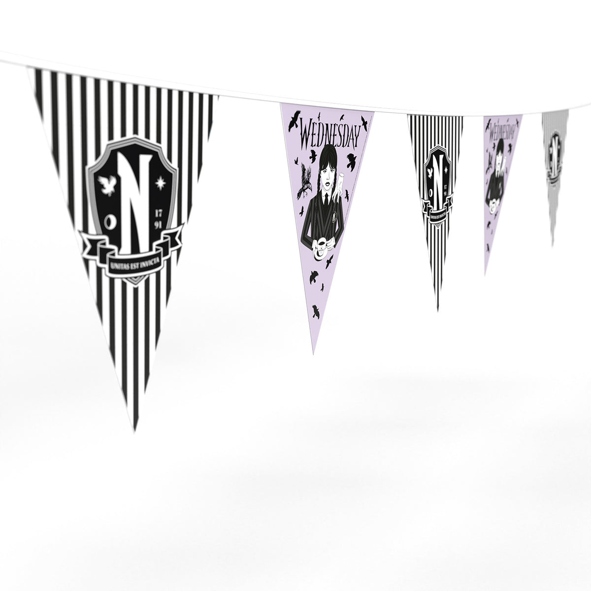 Wednesday Wimpelkette 4-5 m 1