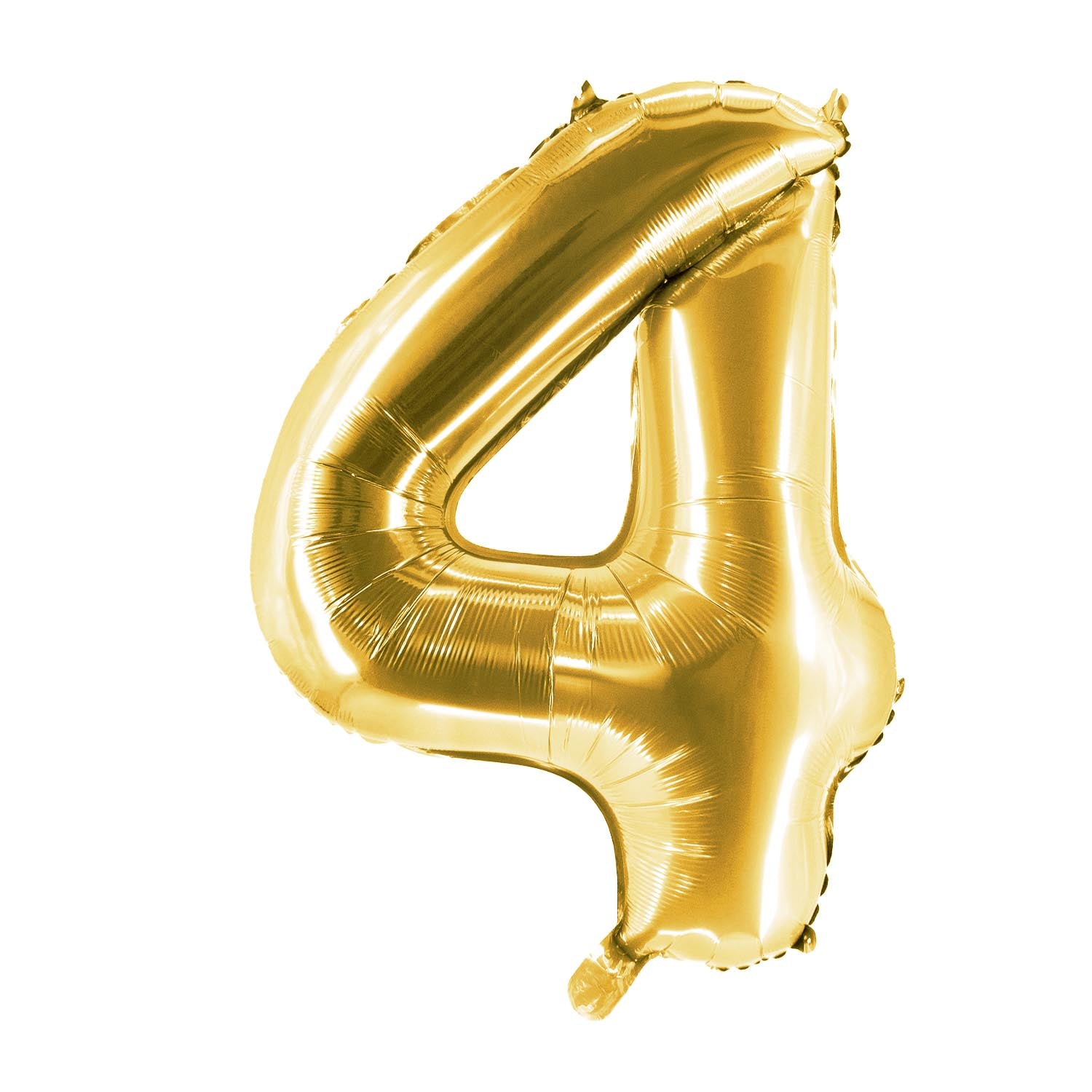 Folienballons Zahlenballon in Gold 100 cm Zahl 0-9 glänzend 9