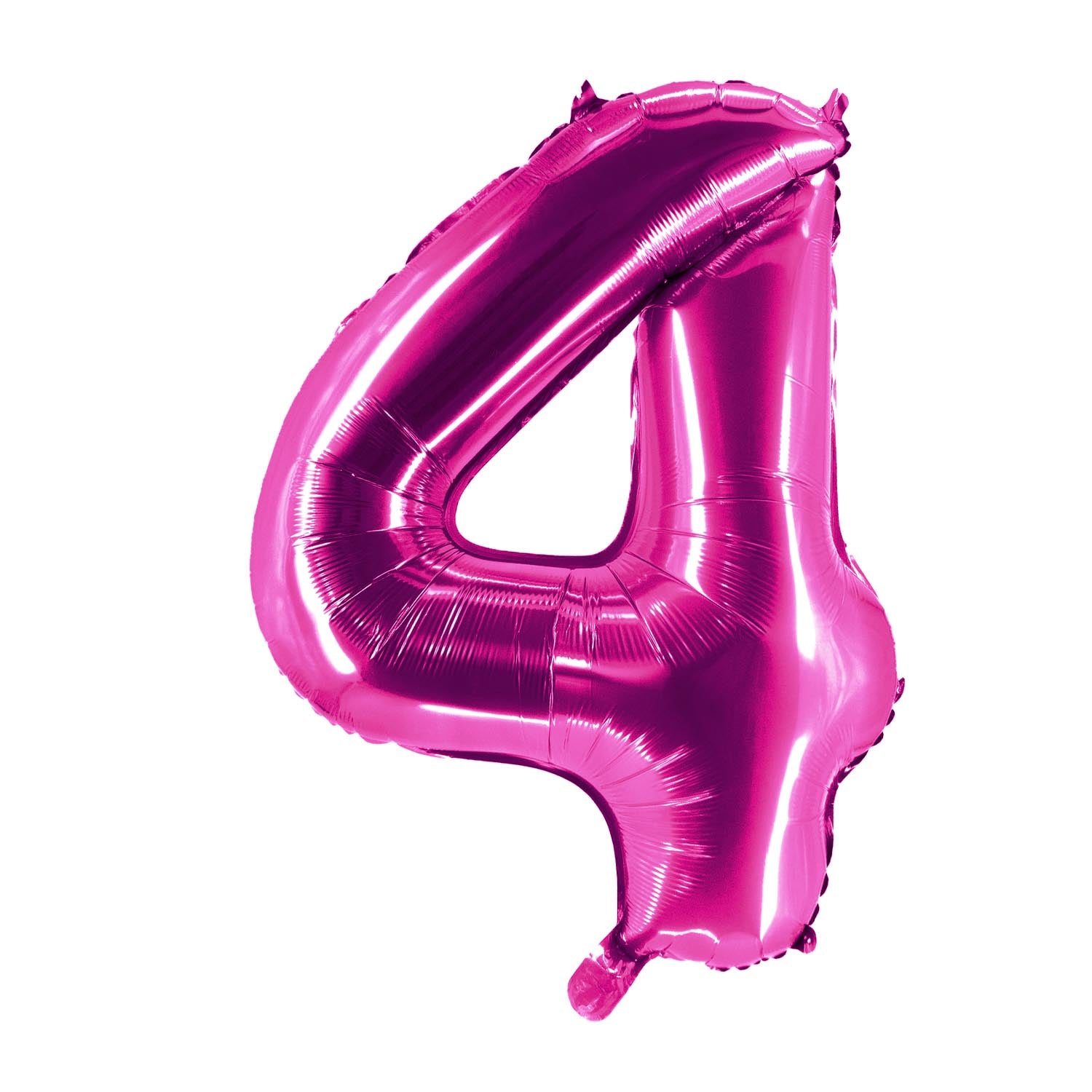 Folienballons Zahlenballon pink 100 cm Zahlen 0 bis 9 glänzend 9