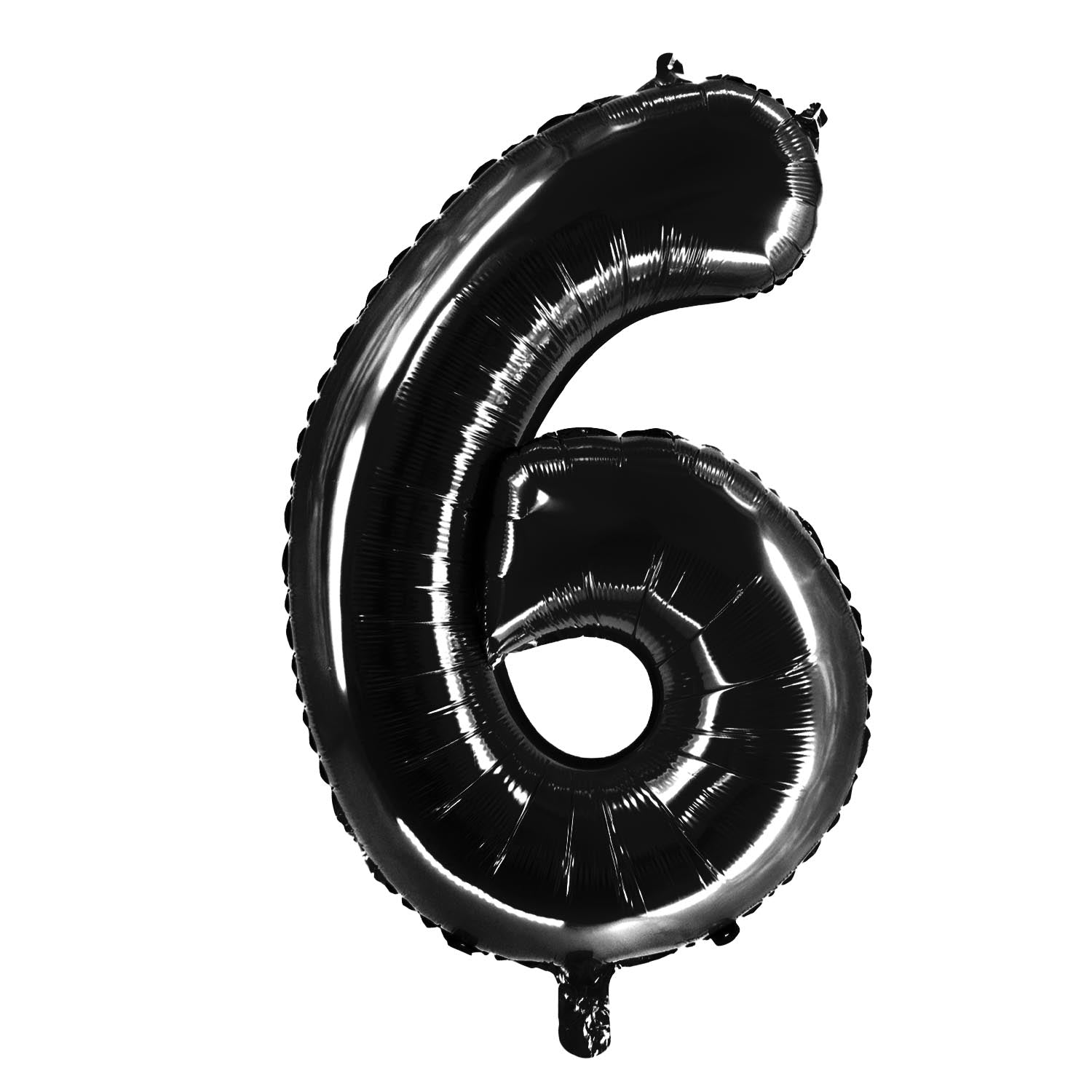 Folienballons Zahlenballon schwarz 100 cm Zahl 0 bis 9 glänzend 11