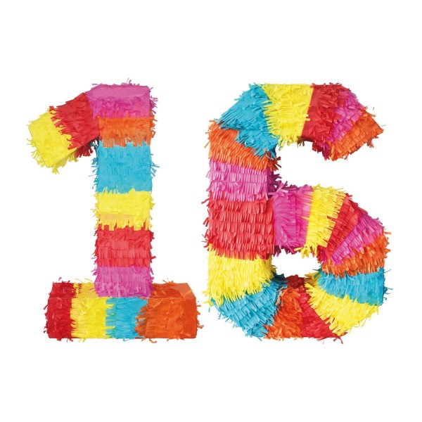 Piñata Zahl 16