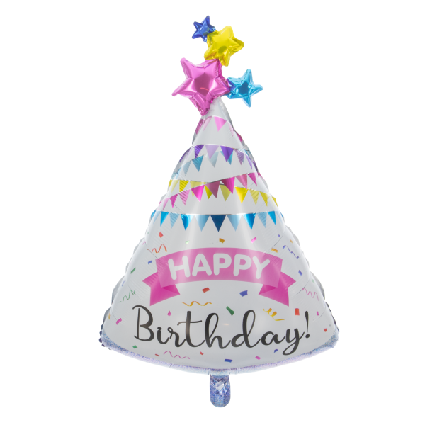 Folienballon Shape Happy Birthday 84x52cm