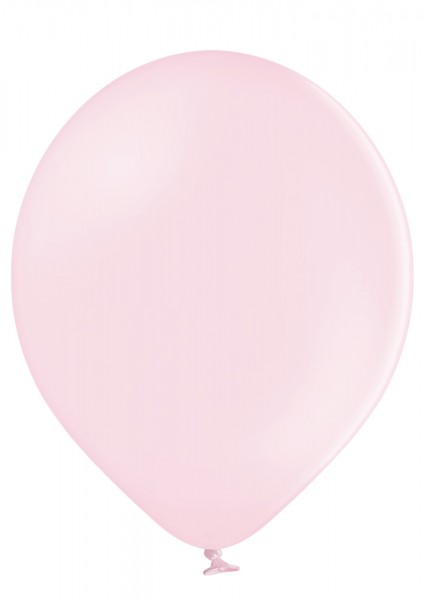 25er Set pastellrosa Luftballons, 25cm