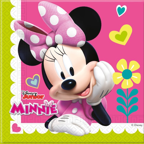Minnie Maus Happy Servietten - 20 Stück
