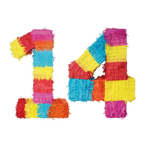 Piñata Zahl 14