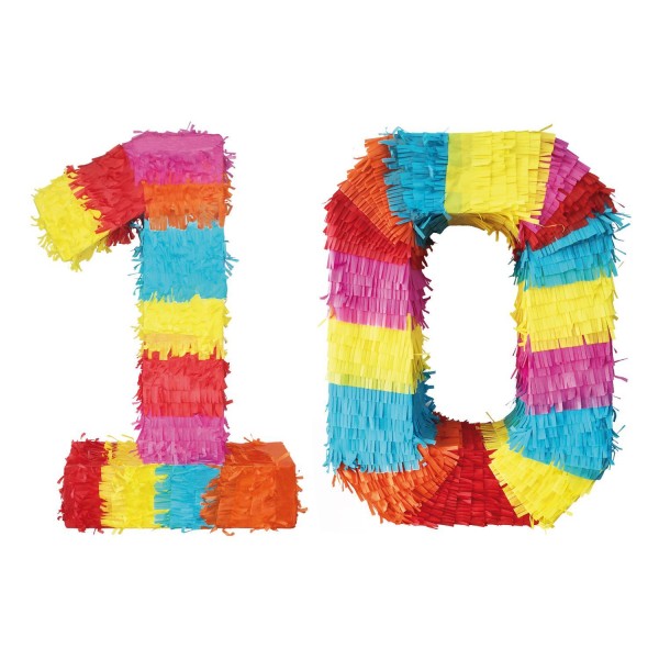 Piñata Zahl 10