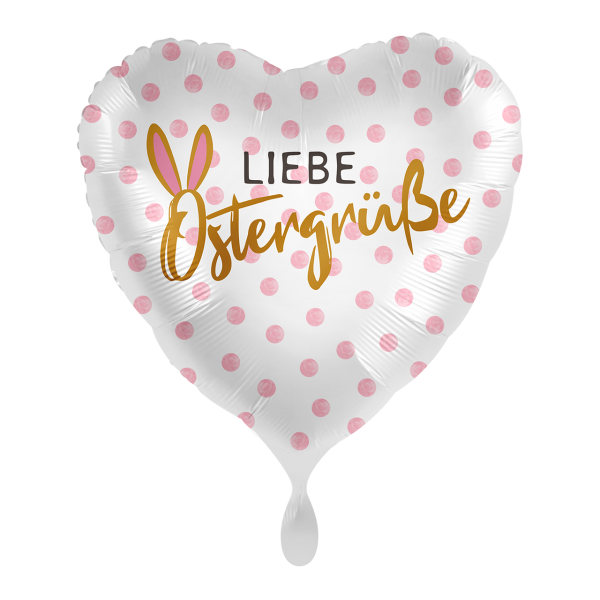 Folienballon "Liebe Ostergrüße", ø43cm