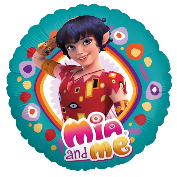 Mia and me Folienballon - Rund ø45 cm "Simba"