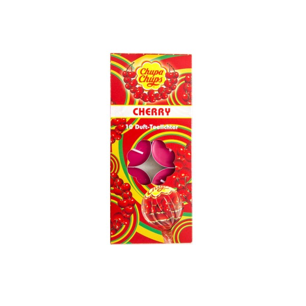 Chupa Chups Teelichter Cherry