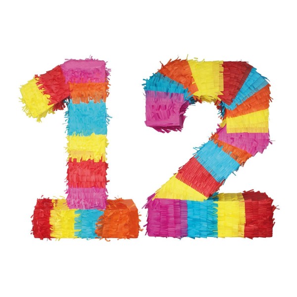 Piñata Zahl 12