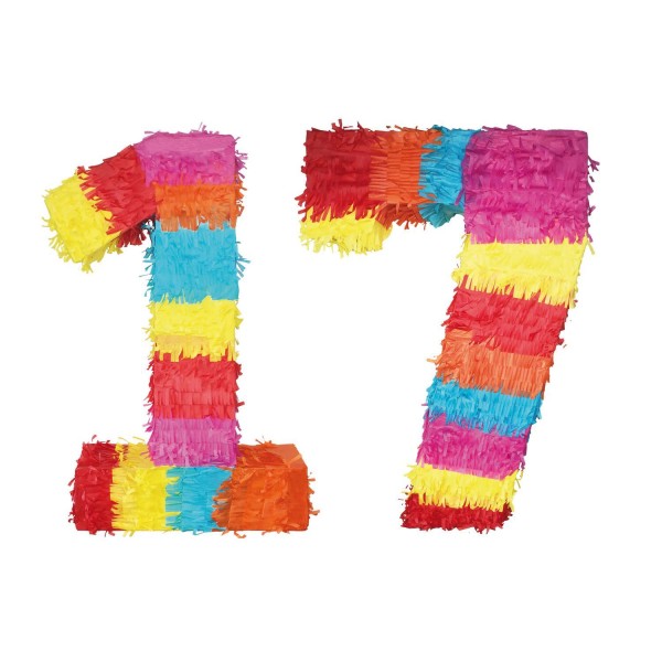 piñata zahl 17