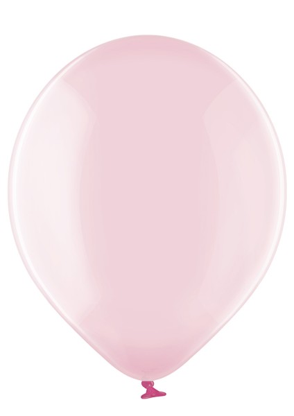 50er Set pastellrosa Luftballons, ø25cm
