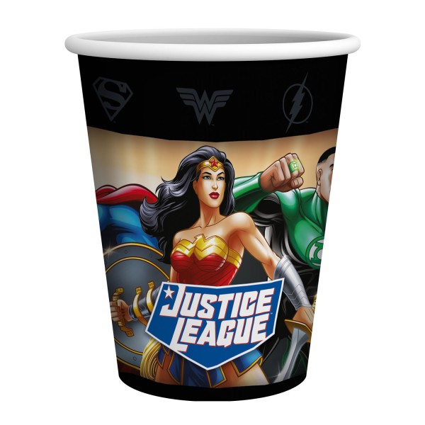Becher "Justice League", 250ml, 10er-Pack