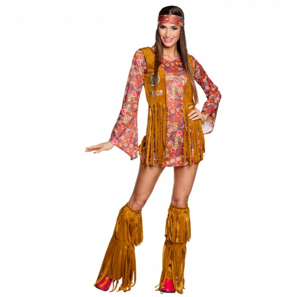 Boho Hippie Kostüm in Größe 40/42 (M)
