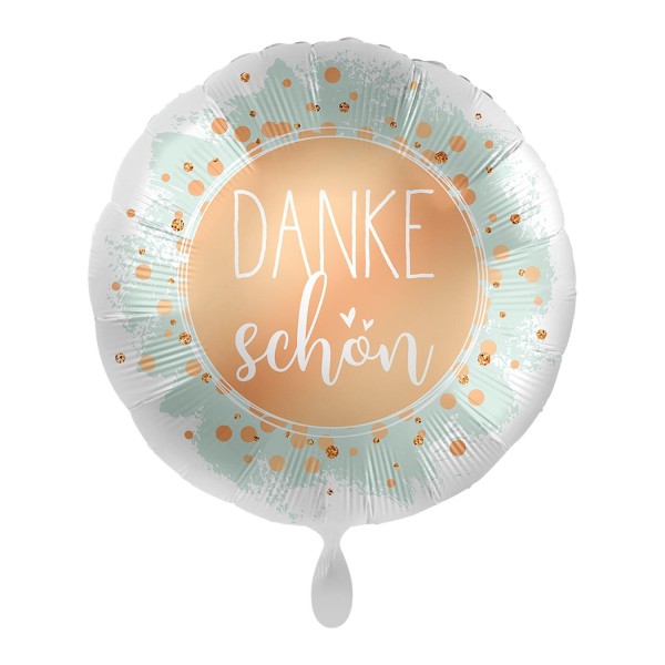Folienballon "Dankeschön", ø43 cm