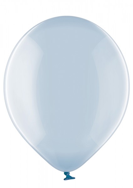 25er Set Pastellblaue Luftballons, 25cm