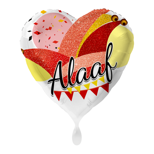 Folienballon "ALAAF", ø43cm
