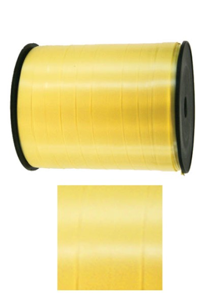 Gelbes Geschenkband, 5mm - 500m
