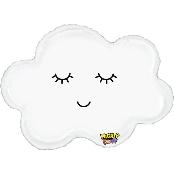 Folienballon "Mighty Sleepy Cloud" 62x45 cm